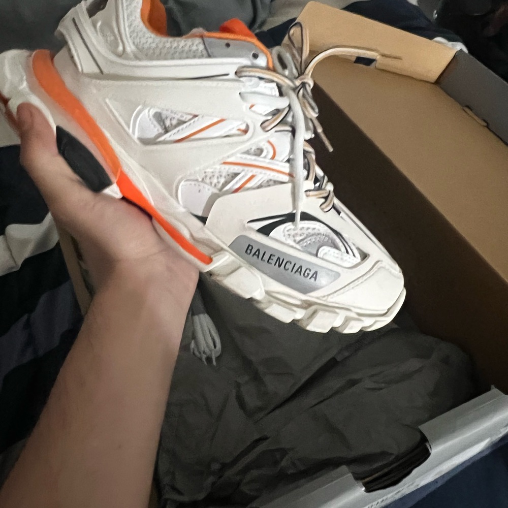 Balenciaga track white & orange - Picture 9 of 15
